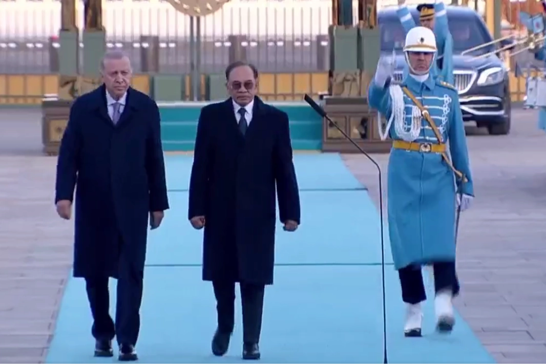 Erdoğan, Malezya Başbakanı’nı Resmi Törenle Karşıladı