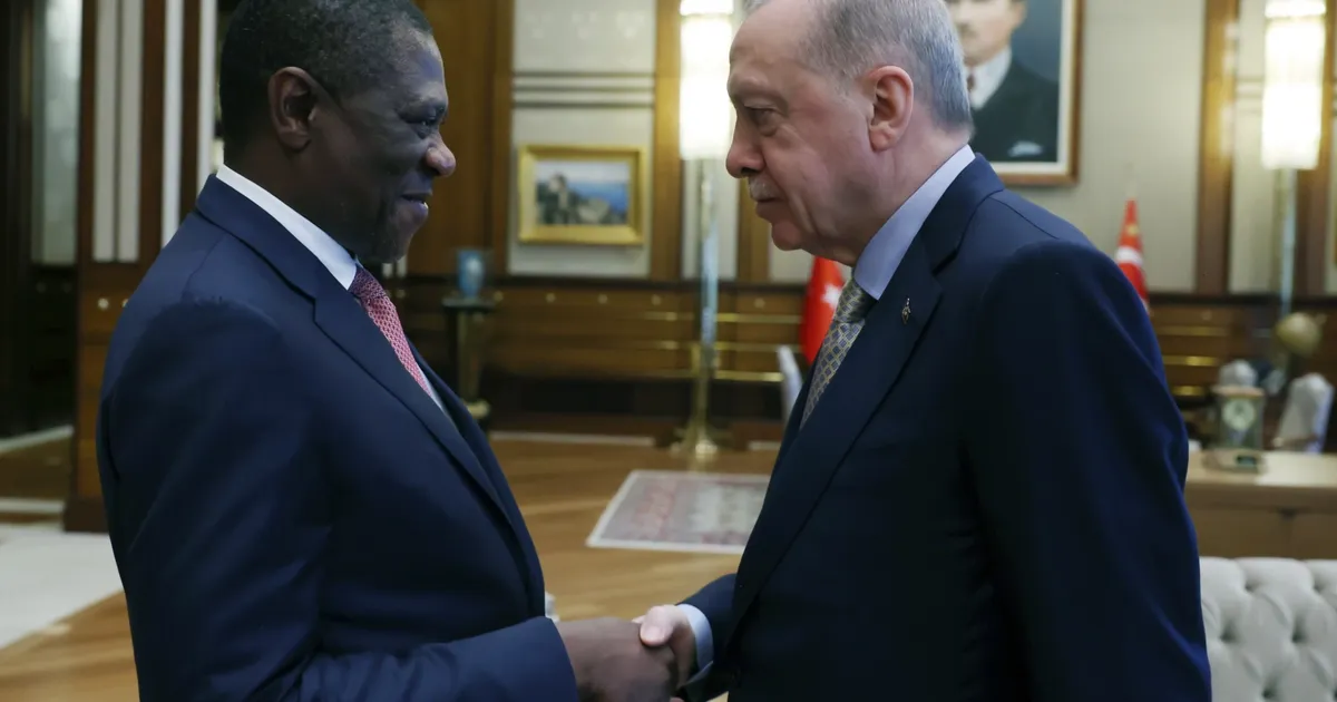 Erdoğan, Mashatile ile Külliye’de Bir Araya Geldi
