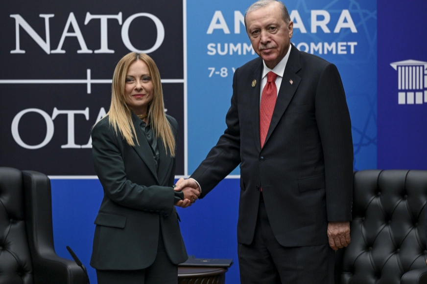 Erdoğan, Meloni ile NATO Zirvesi’nde Buluştu!