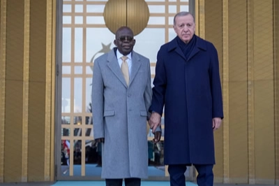 Erdoğan, Nijerya Cumhurbaşkanı Tinubu’yu Ağırladı