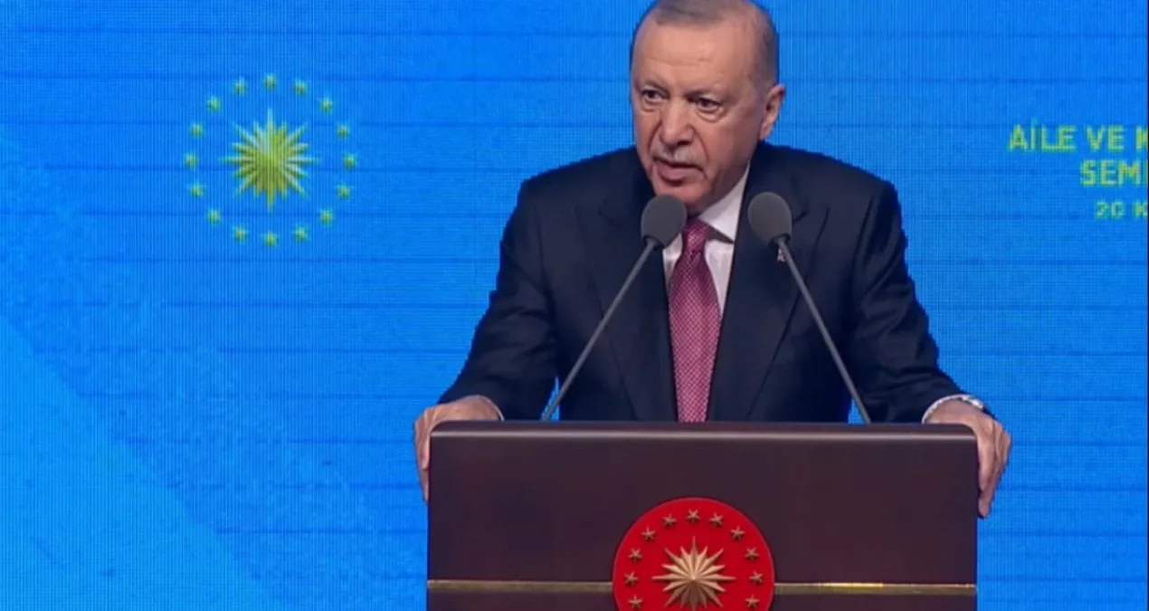Erdoğan: Nüfus artışında alarm zilleri çalıyor