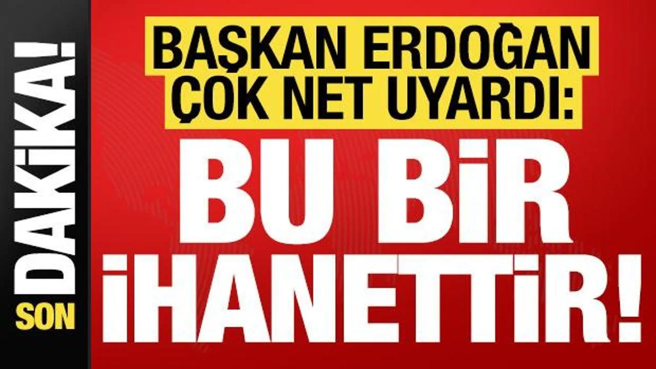 Erdoğan: Ormanlarımız Tehlikede, Yangınlar Artıyor!