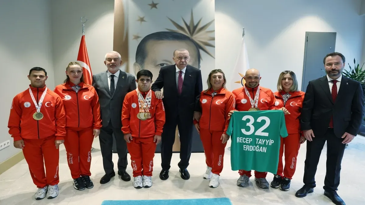 Erdoğan, Özel Sporcularla Buluştu!