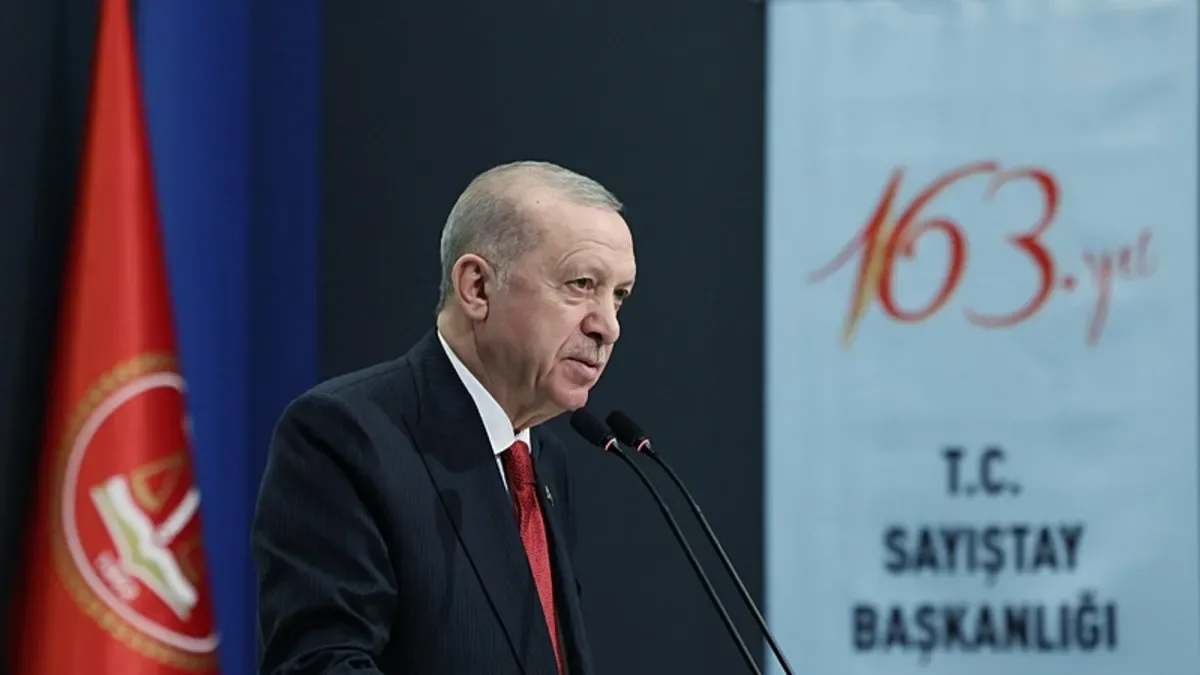 Erdoğan: Sayıştay’ın Önemi ve Kamu Tasarrufu