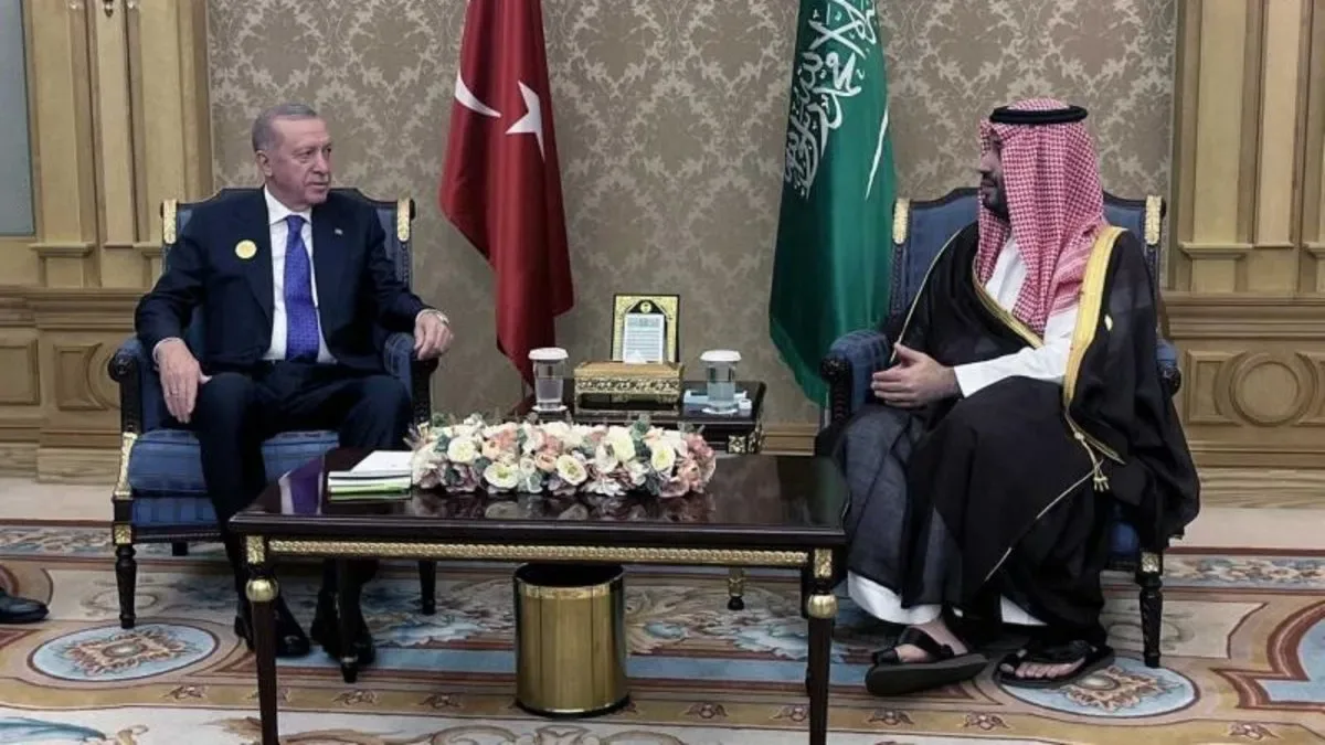 Erdoğan, Selman ile İkili İlişkileri Görüştü
