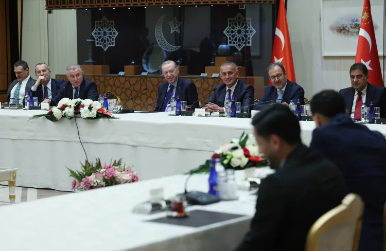 Erdoğan, Süper Lig Takımlarıyla Görüştü