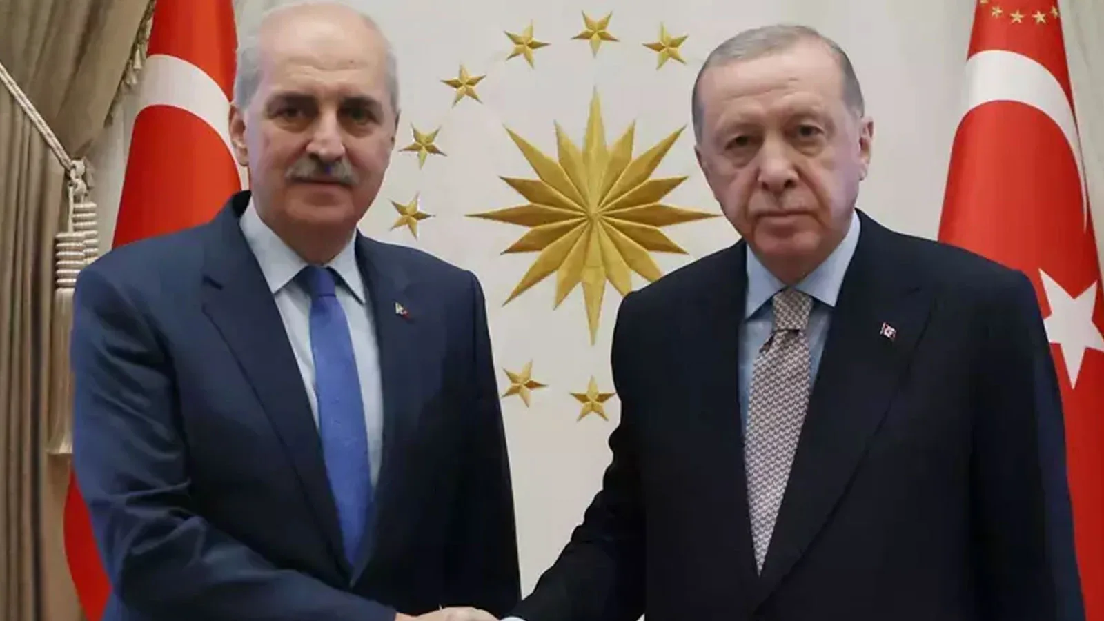 Erdoğan, TBMM Başkanı Kurtulmuş’u kabul etti