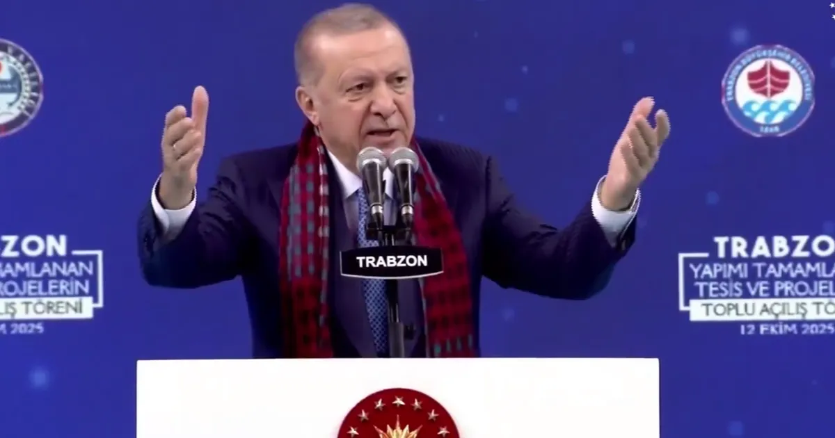 Erdoğan Trabzon’da Havalimanı Müjdesi Verdi!