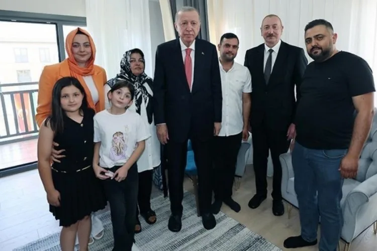 Erdoğan ve Aliyev’den Kahramanmaraş’a Ziyaret!