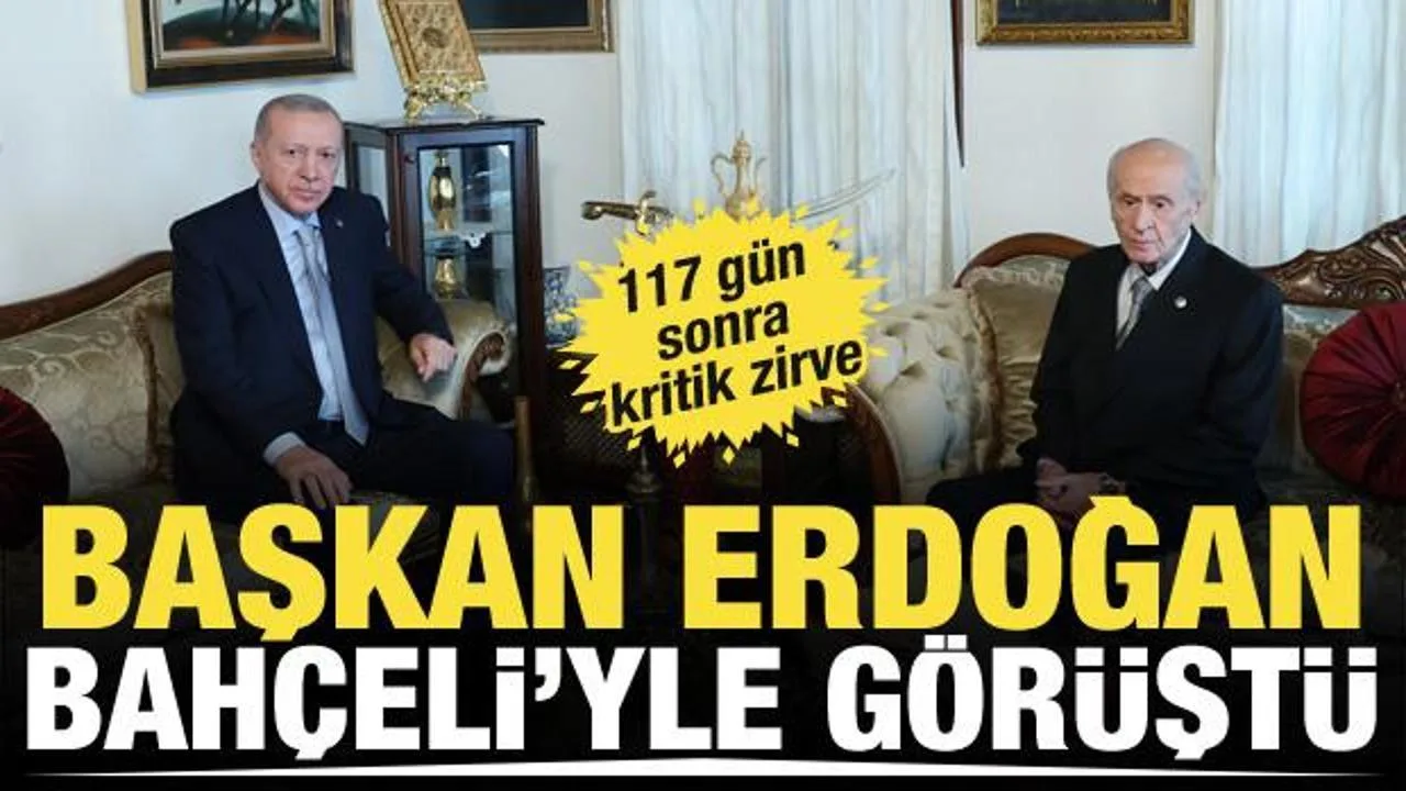 Erdoğan ve Bahçeli 40 Dakika Görüştü!
