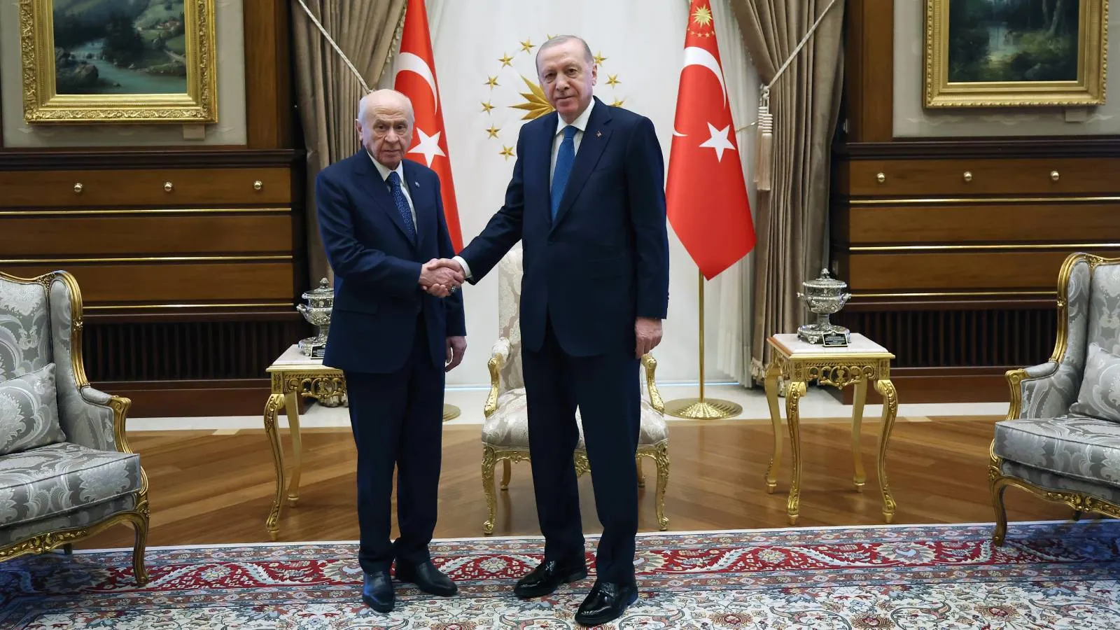 Erdoğan ve Bahçeli Beştepe’de Kritik Zirve