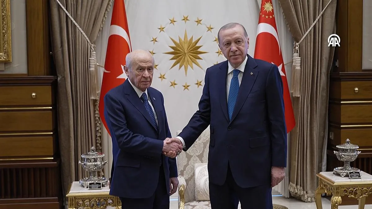 Erdoğan ve Bahçeli’den Kritik Görüşme