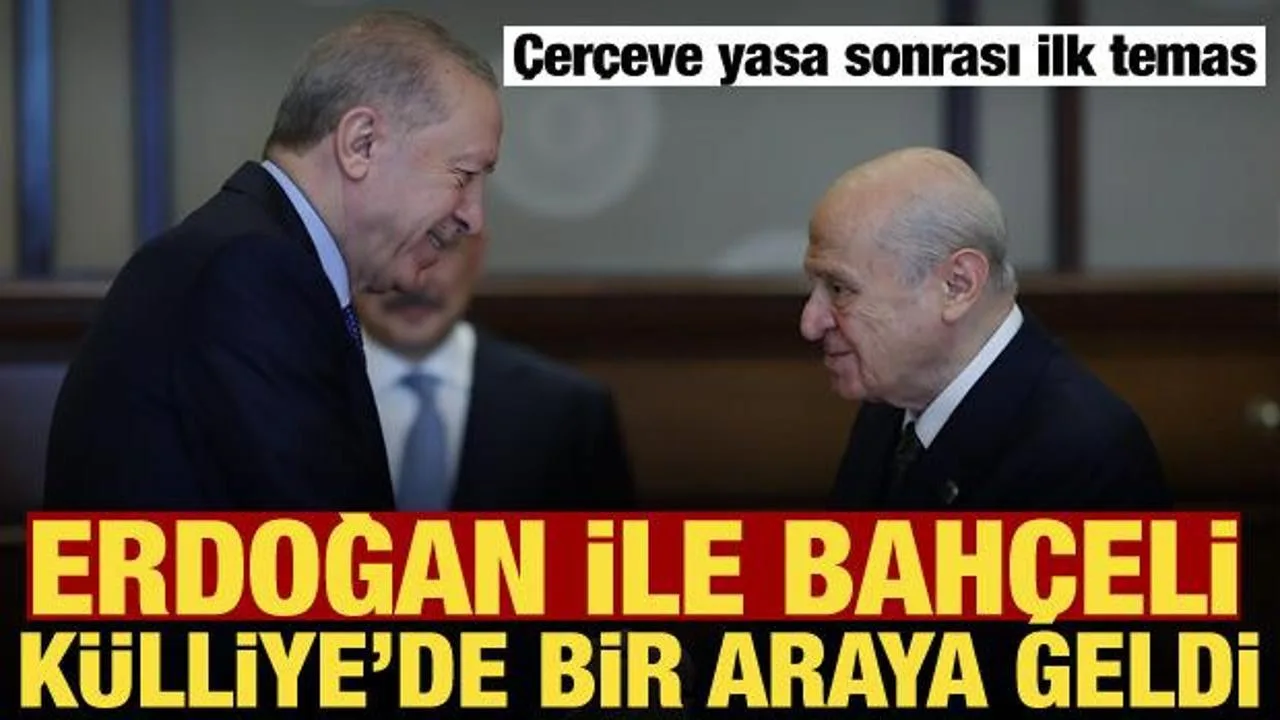 Erdoğan ve Bahçeli’den Kritik Zirve: Terörsüz Türkiye