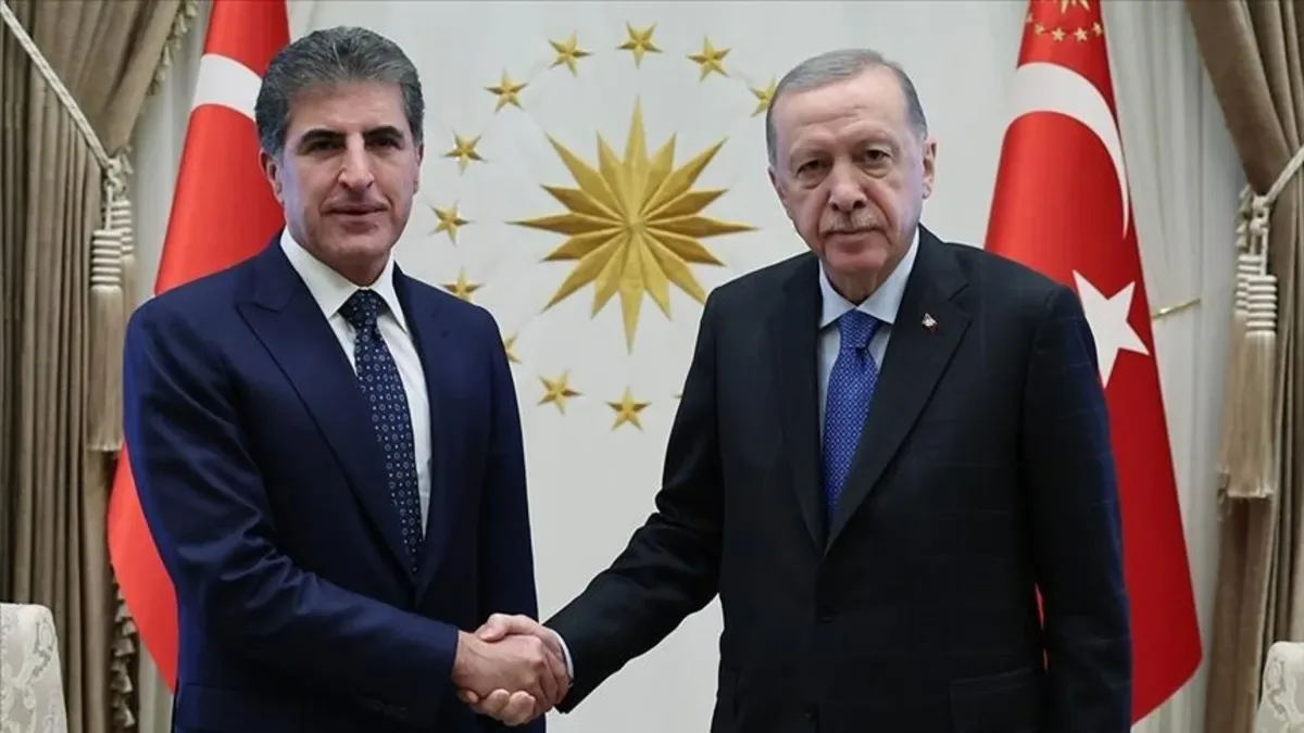 Erdoğan ve Barzani’den kritik görüşme!