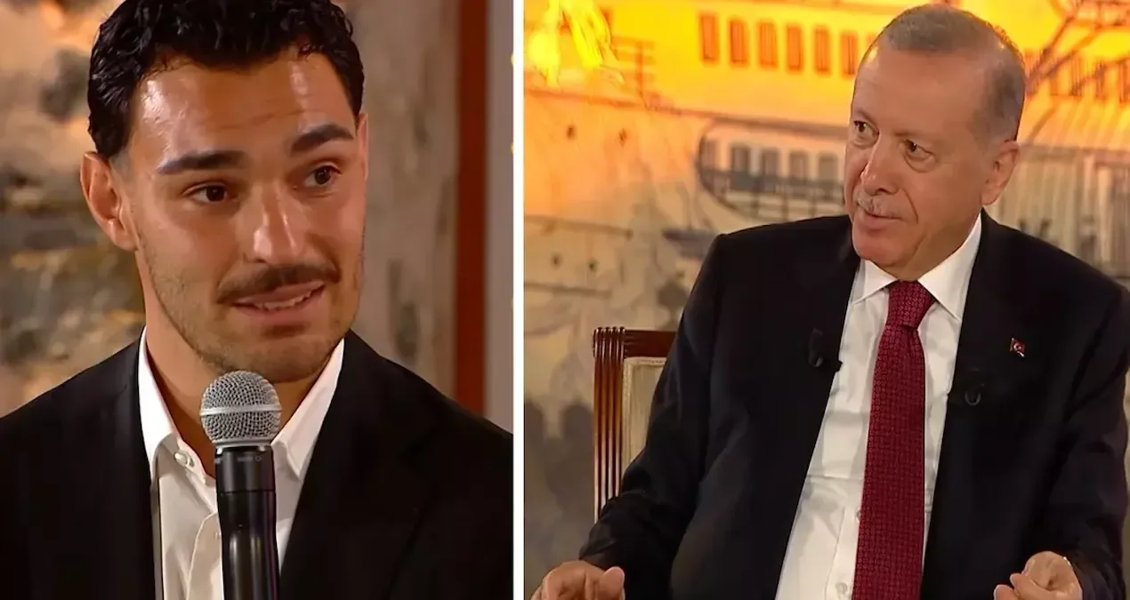 Erdoğan ve Kaan Ayhan’dan Gülümseten Diyalog!