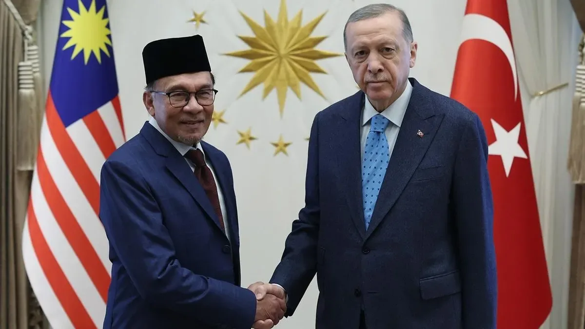 Erdoğan ve Malezya Başbakanı’ndan önemli görüşme