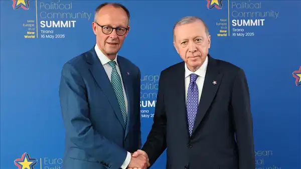 Erdoğan ve Merz’den İran için barış mesajı