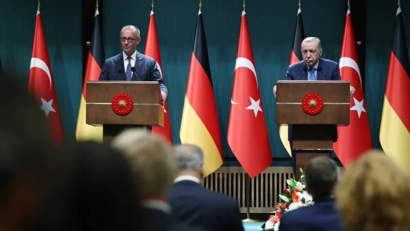 Erdoğan ve Merz’den Kritik Basın Toplantısı