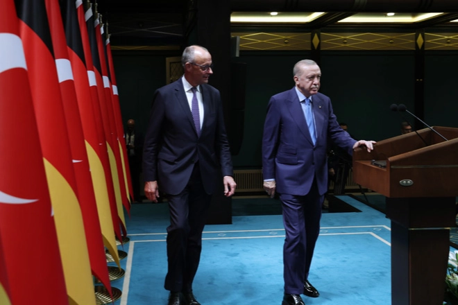 Erdoğan ve Merz, İran’daki Gelişmeleri Görüştü