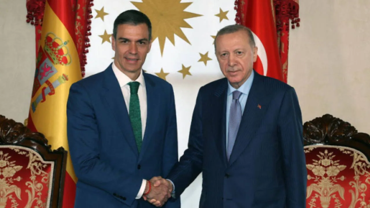 Erdoğan ve Sanchez’ten Barış Temalı Görüşme