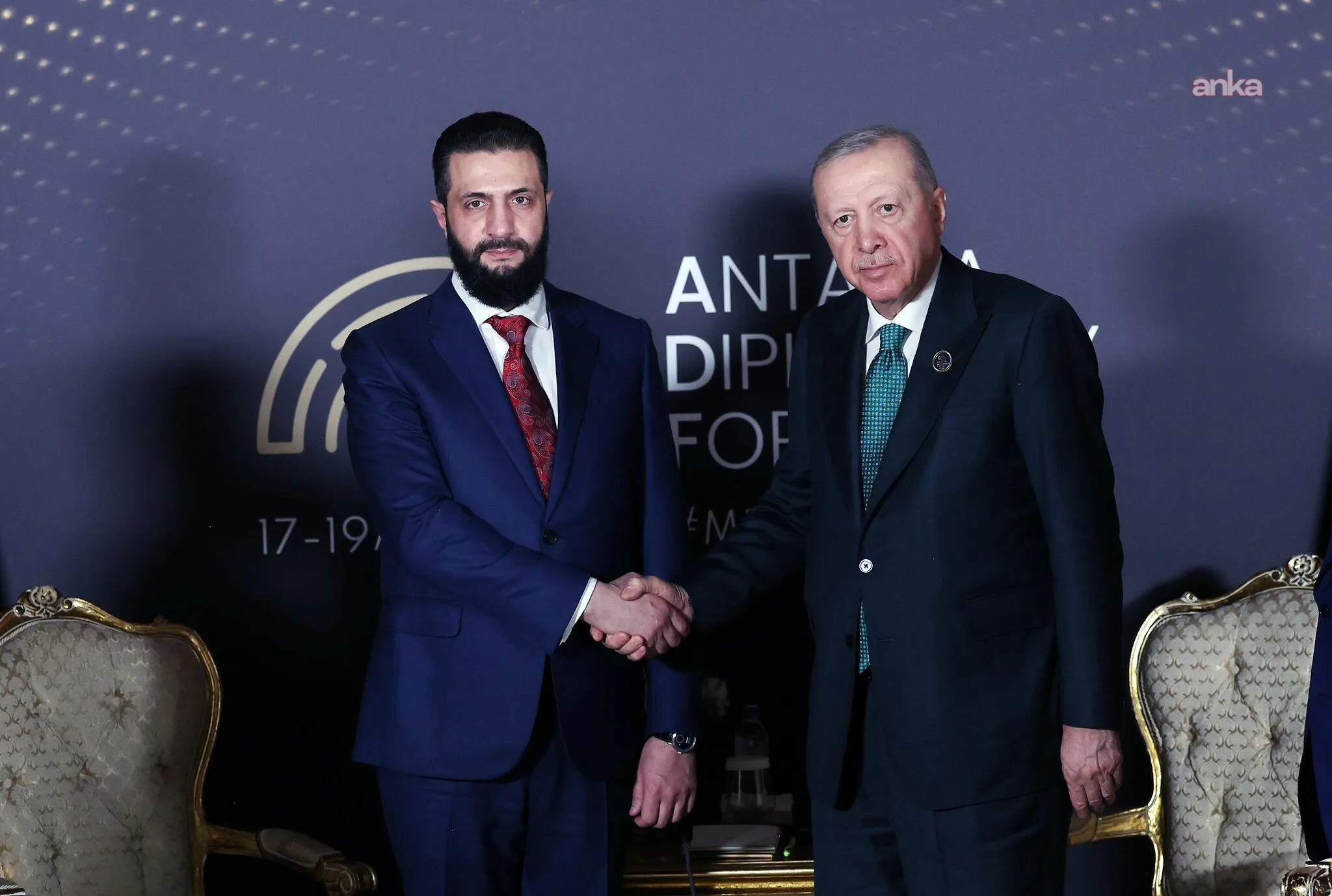 Erdoğan ve Şara Antalya’da buluştu!