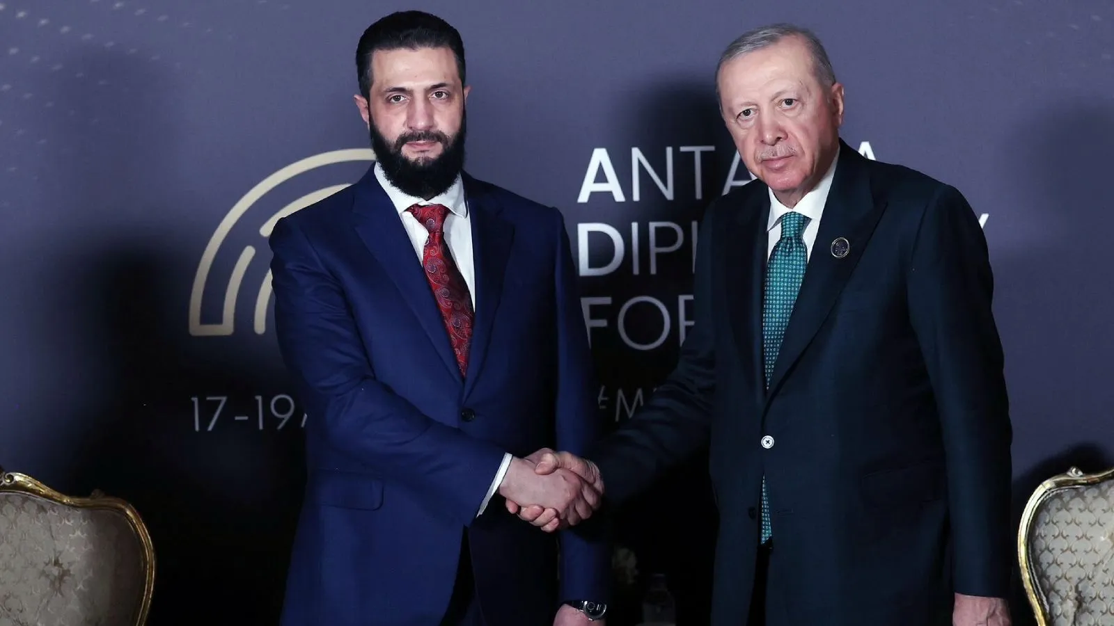 Erdoğan ve Şara Antalya’da Kritik Görüşme Yaptı