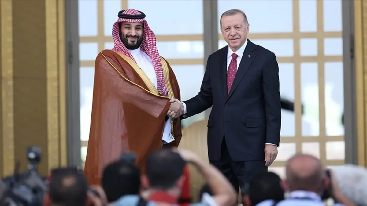 Erdoğan ve Selman’dan Tarihi Görüşme
