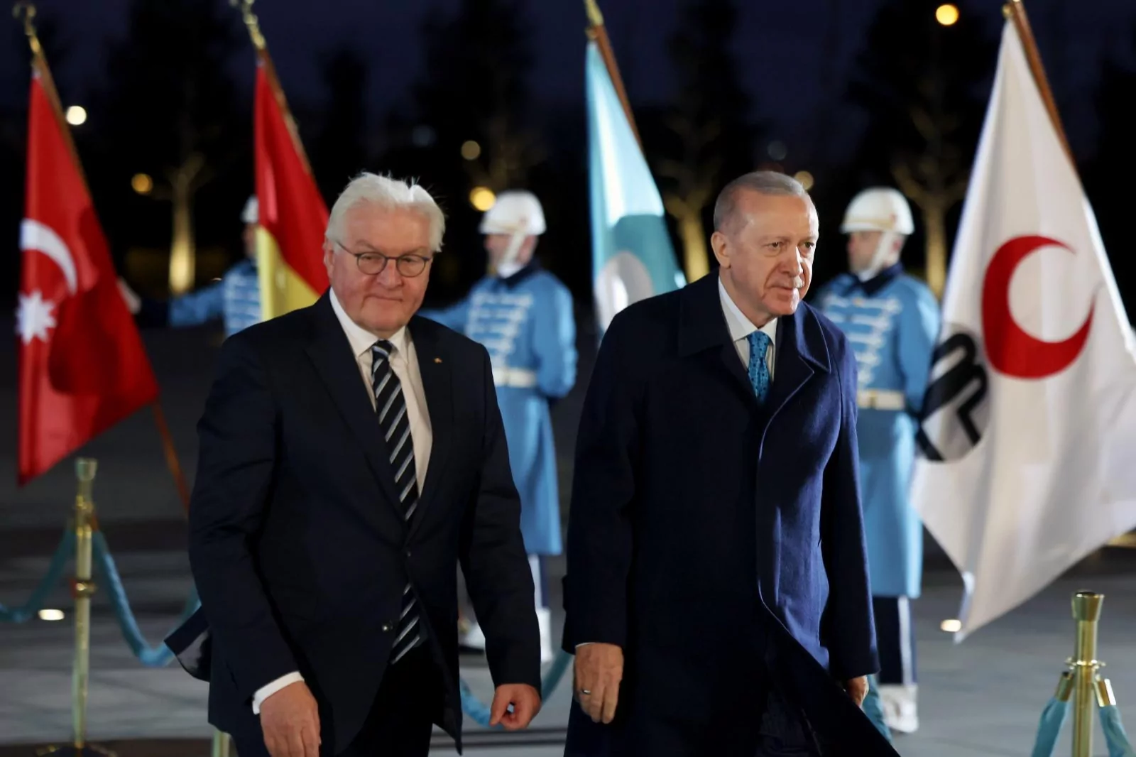 Cumhurbaşkanı Erdoğan ve Almanya Cumhurbaşkanı Steinmeier