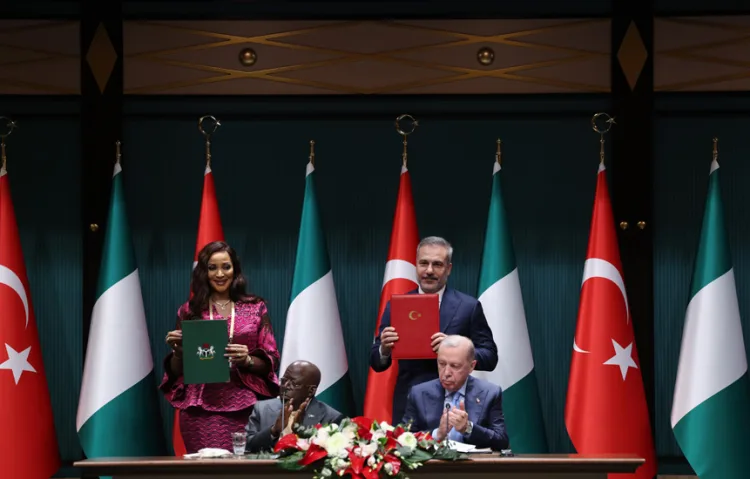 Erdoğan ve Tinubu’dan 9 Anlaşma ile İş Birliği