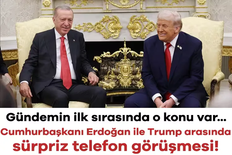 Erdoğan ve Trump’tan Suriye Üzerine Kritik Görüşme
