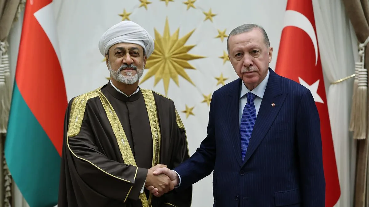 Erdoğan ve Umman Sultanı’ndan Önemli Görüşme