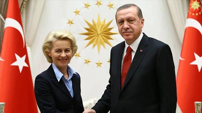 Erdoğan ve Von der Leyen’den Diplomasi Vurgusu