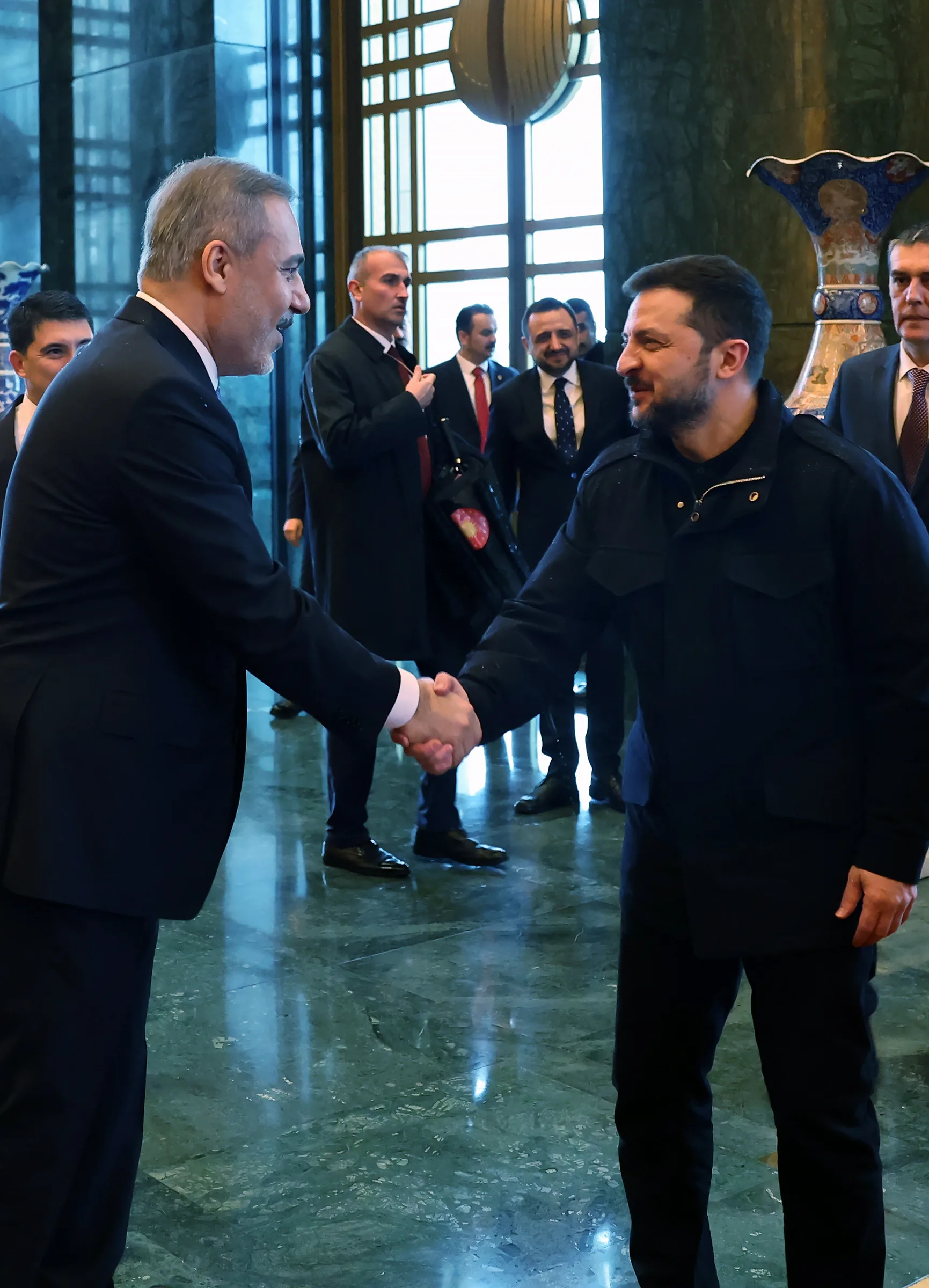 Dışişleri Bakanı Fidan ve Ukrayna lideri Zelenski