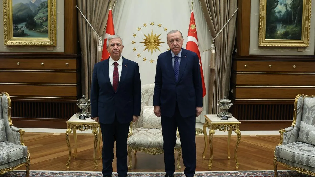 Erdoğan, Yavaş’ı Beştepe’de kabul etti