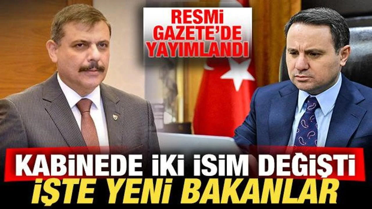 Erdoğan Yeni İçişleri ve Adalet Bakanlarını Atadı!