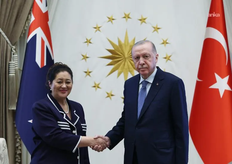Erdoğan, Yeni Zelanda Genel Valisi Kiro ile Görüştü