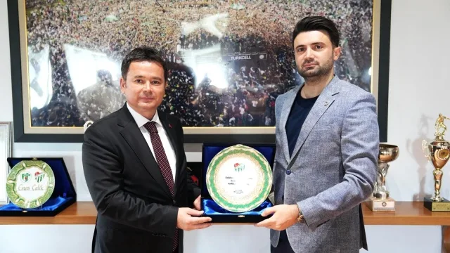 Erkan Aydın’dan Bursaspor’a Destek Ziyareti