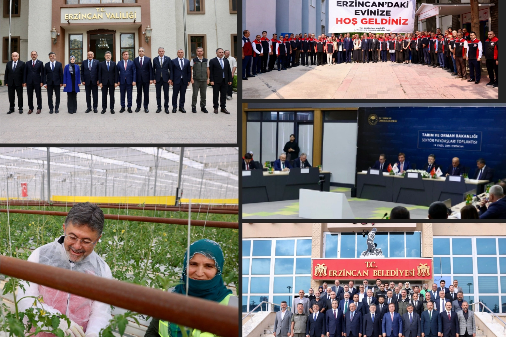 Erzincan ve Erzurum’da Tarım Temasları Başladı!