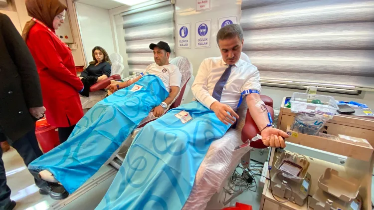 Erzurum’da Kan Bağışıyla Hayat Kurtarma Seferberliği