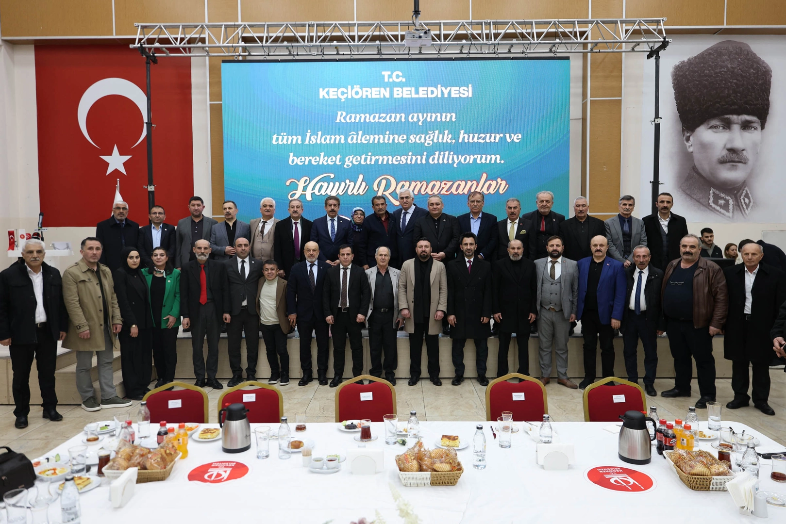 Erzurumlular Keçiören’de İftar Sofrasında Buluştu