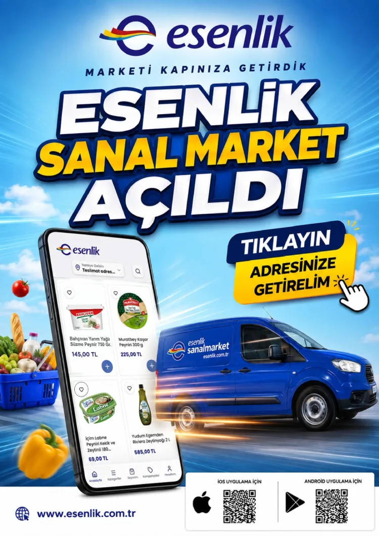 Esenlik Sanal Market ile Alışveriş Kolaylaştı!