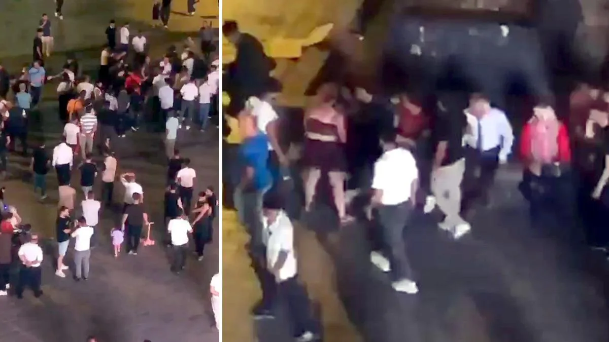 Esenyurt’ta Halayda Kavga! Kadınlar ve Erkekler Savaşta