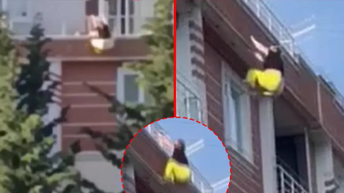 Esenyurt’ta Kadın 4. Kattan Atladı, Yaralandı!