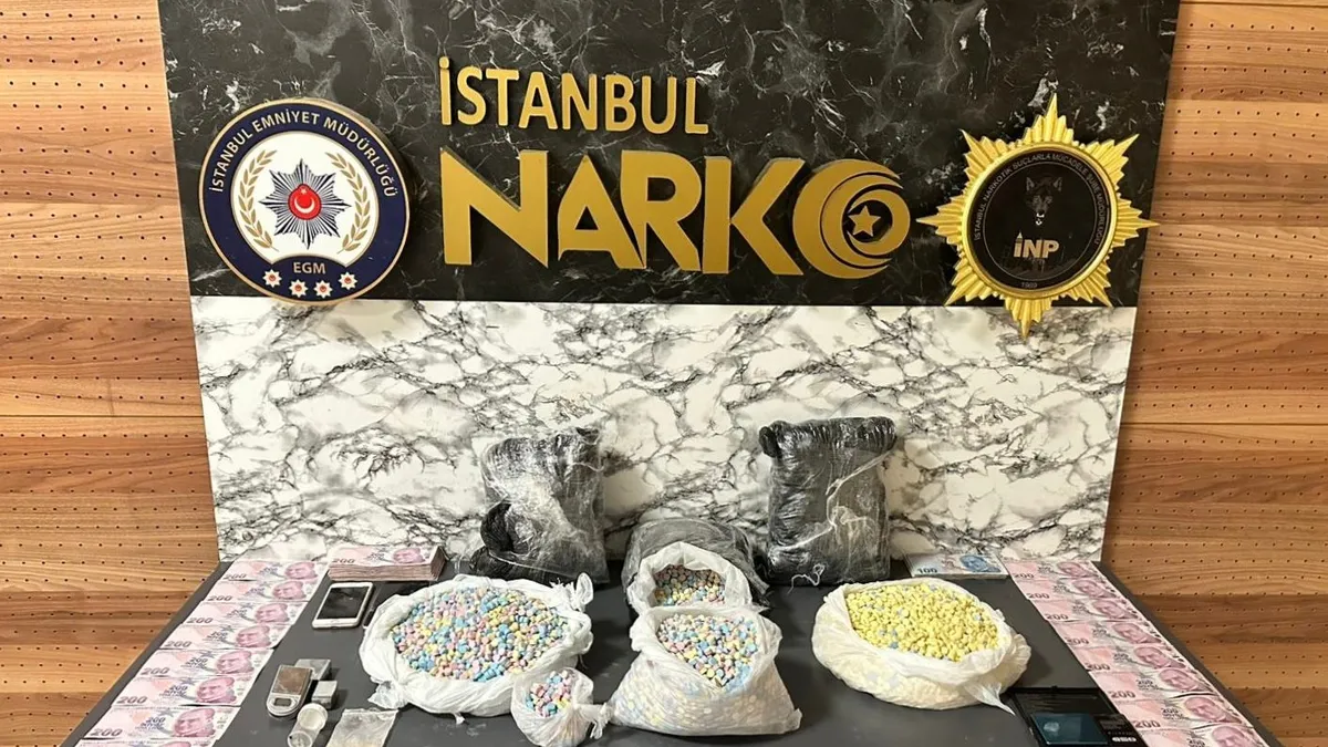 Esenyurt’ta Uyuşturucu Operasyonu: 72 Bin Hap Ele Geçirildi!
