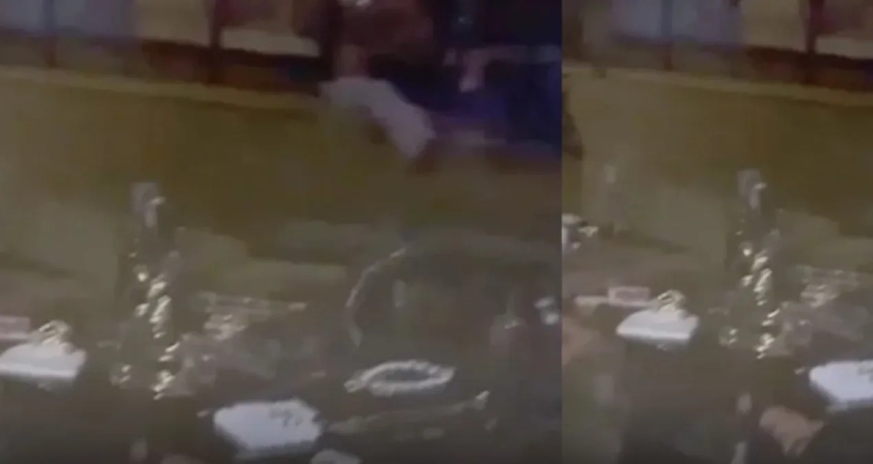Eşini aldatırken yakalayan kadının görüntüleri!