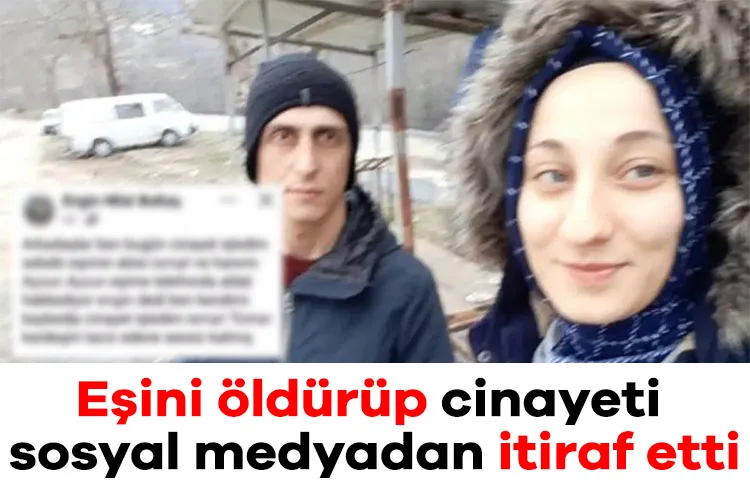 Eşini Vurup Cinayeti Sosyal Medyada İtiraf Etti!