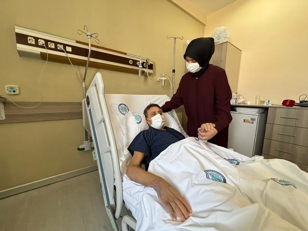 Eşi, gözünün önünde eriyordu: Dayanamadı! Onu yaşatmak için 5 ayda 21 kilo verdi 4