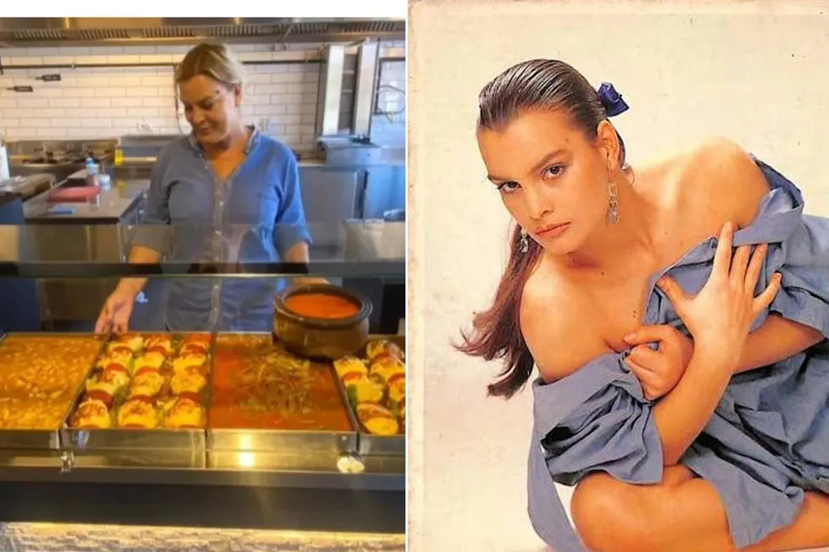 Eski Mankenler Kraliçesi Sibel Turnagöl, Oto Sanayide Lokanta İşletiyor