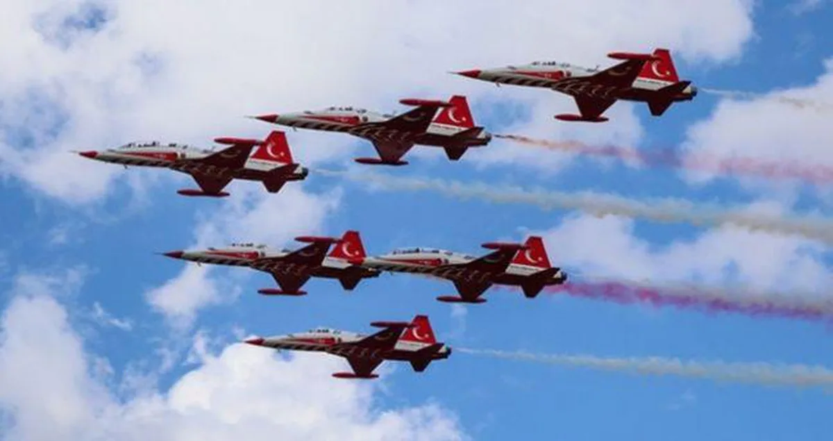 Eskişehir'de 29 Ekim SOLOTÜRK gösterisi saati ve yeri