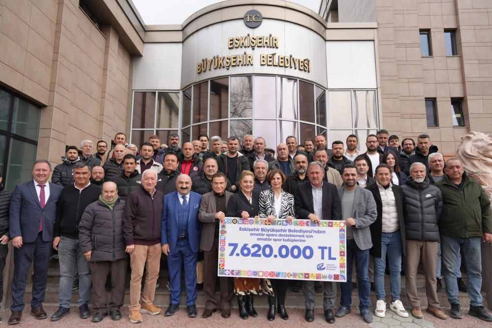 Eskişehir’den Amatör Spora 7.6 Milyon TL Destek!